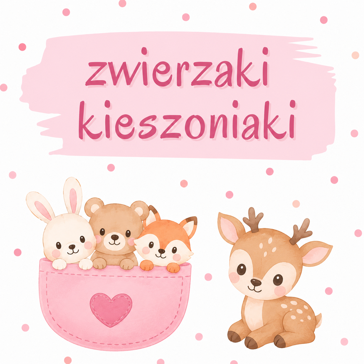 Polish Patterns - Zwierzaki Kieszoniaki