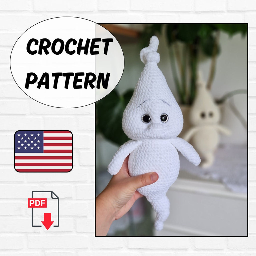 Crochet Ghost Amigurumi Pattern
