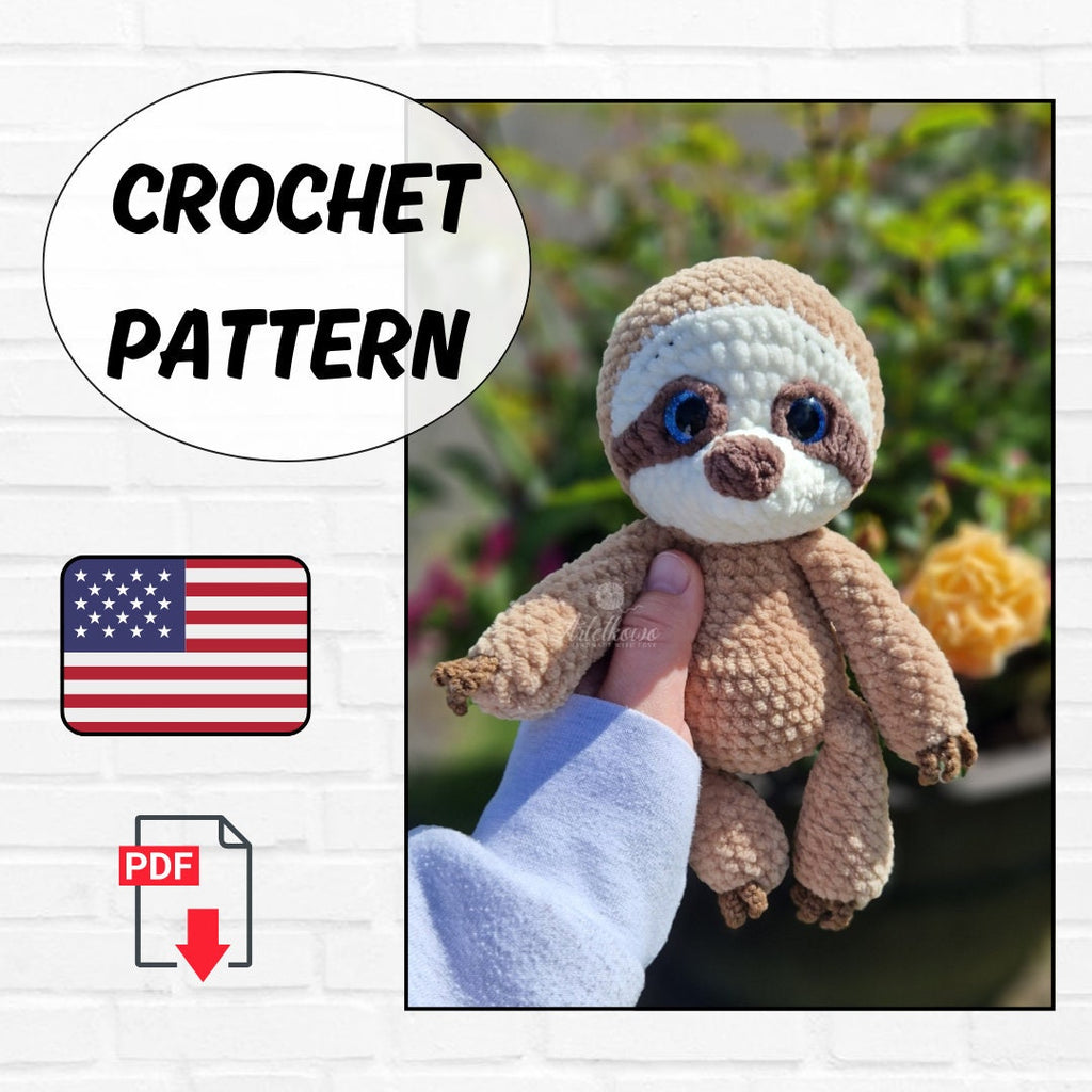 Crochet Baby Sloth