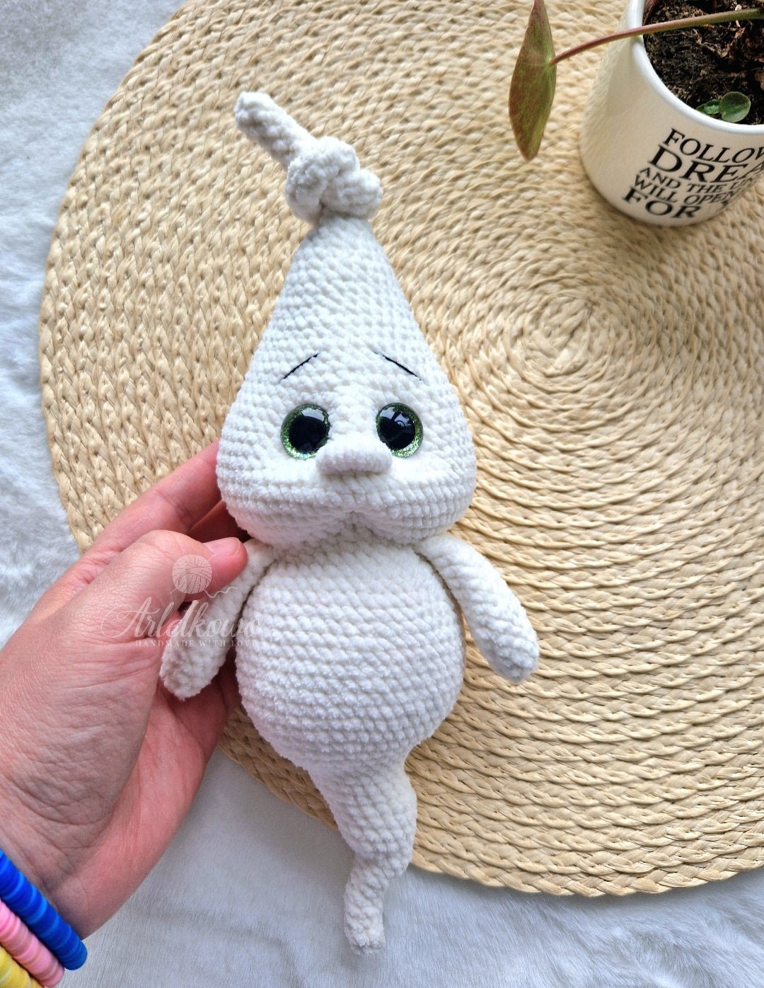 Crochet Ghost Amigurumi Pattern