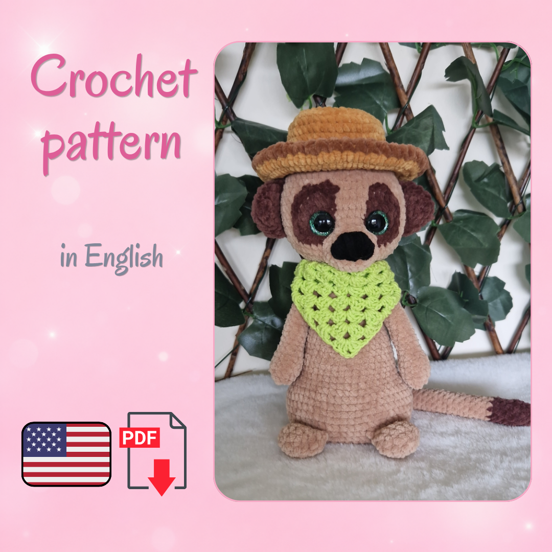 Meerkat Crochet Pattern