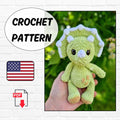 Dinosaur Crochet Pattern /English Language Pattern