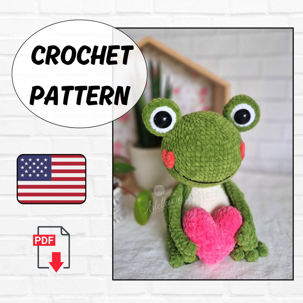 Valentina the Frog Pattern