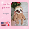 Crochet Baby Sloth