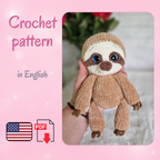 Crochet Baby Sloth
