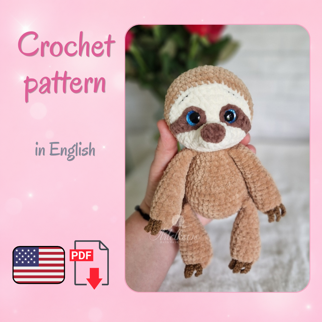 Crochet Baby Sloth