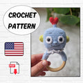 Crochet Robot Rattle Pattern