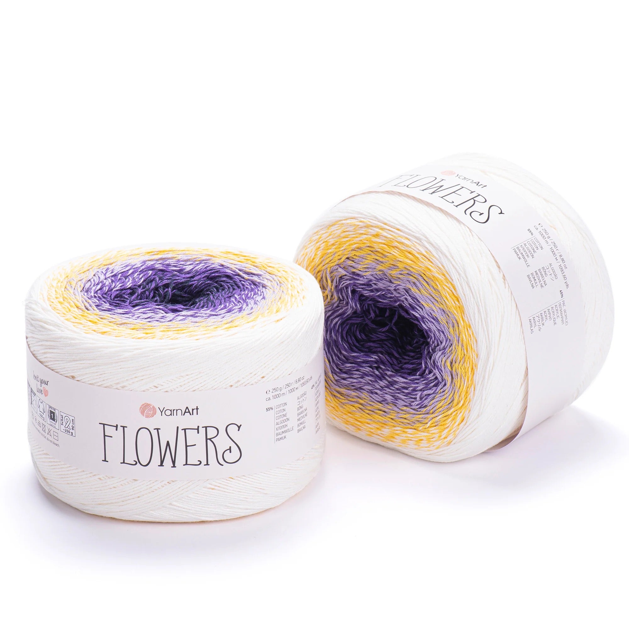 YarnArt Flowers -55% Cotton, 45% Polyacrylic