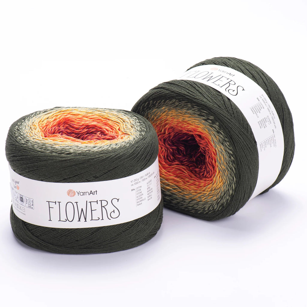 YarnArt Flowers -55% Cotton, 45% Polyacrylic