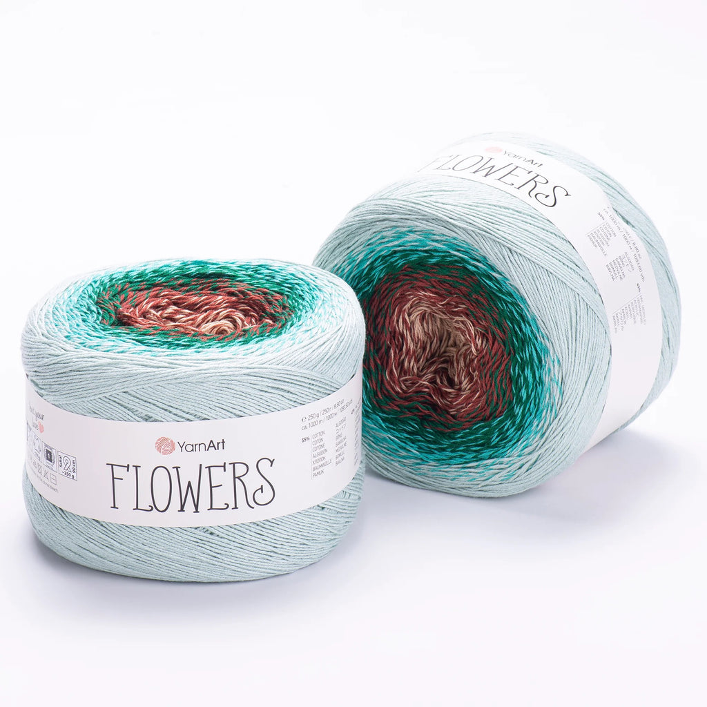 YarnArt Flowers -55% Cotton, 45% Polyacrylic