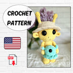 Crochet Amigurumi Alien Pattern