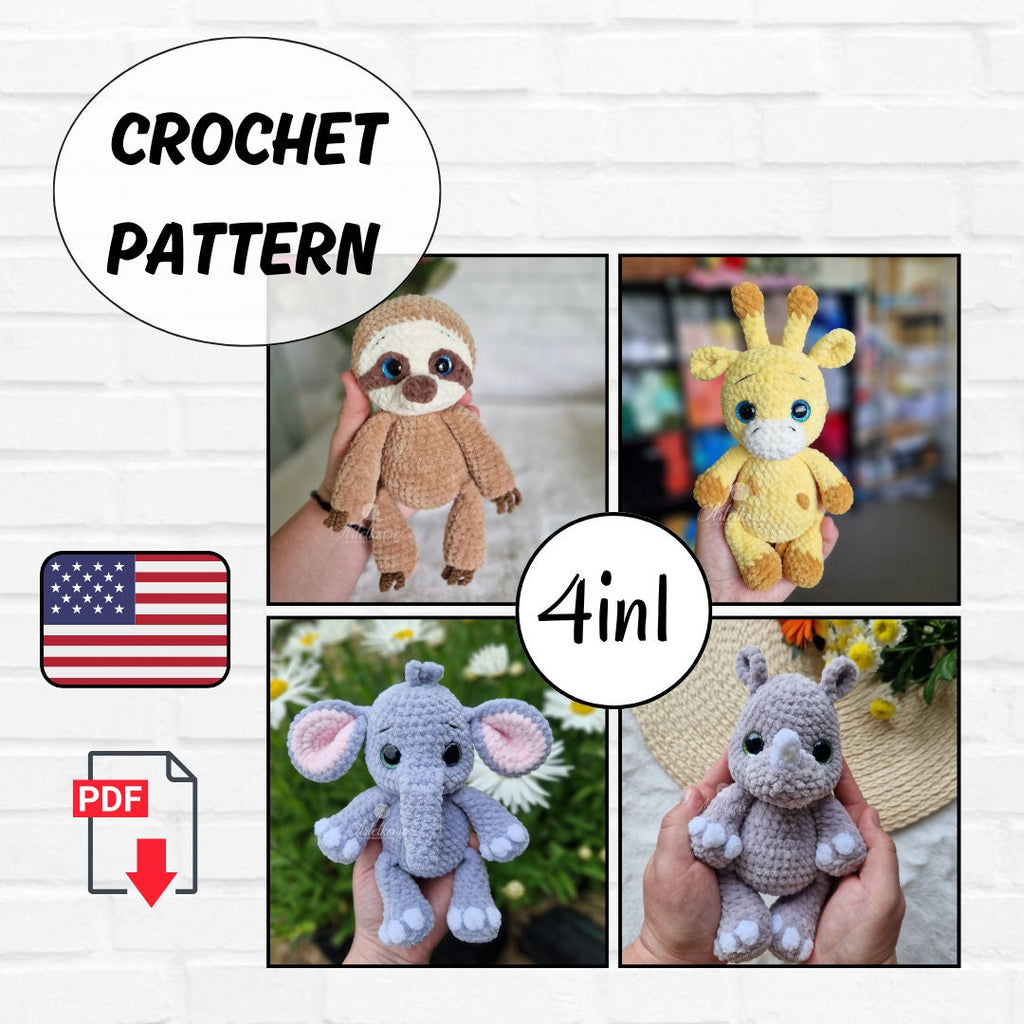 4in1 Amigurumi Patterns