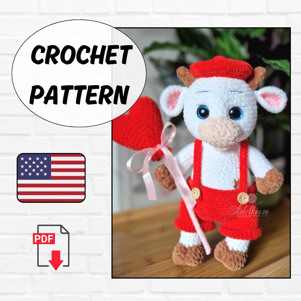 Crochet Cow