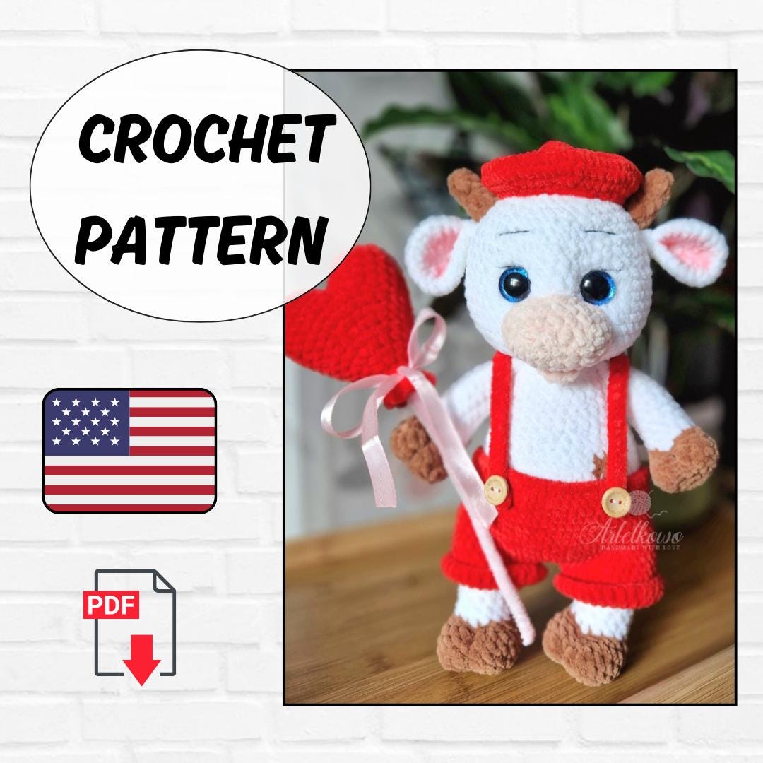 Crochet Cow
