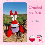 Krab - wzór na szydełko