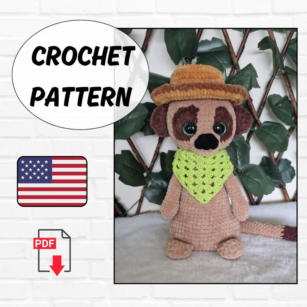 Meerkat Crochet Pattern