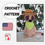 Meerkat Crochet Pattern